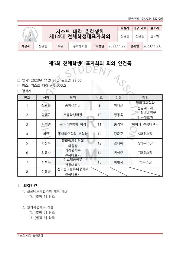 the Application form for the 5th entire-student representatives' meeting