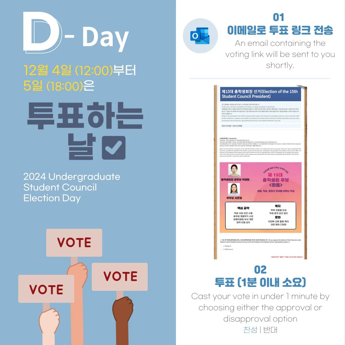 Student Council Voting Schedule Announcement