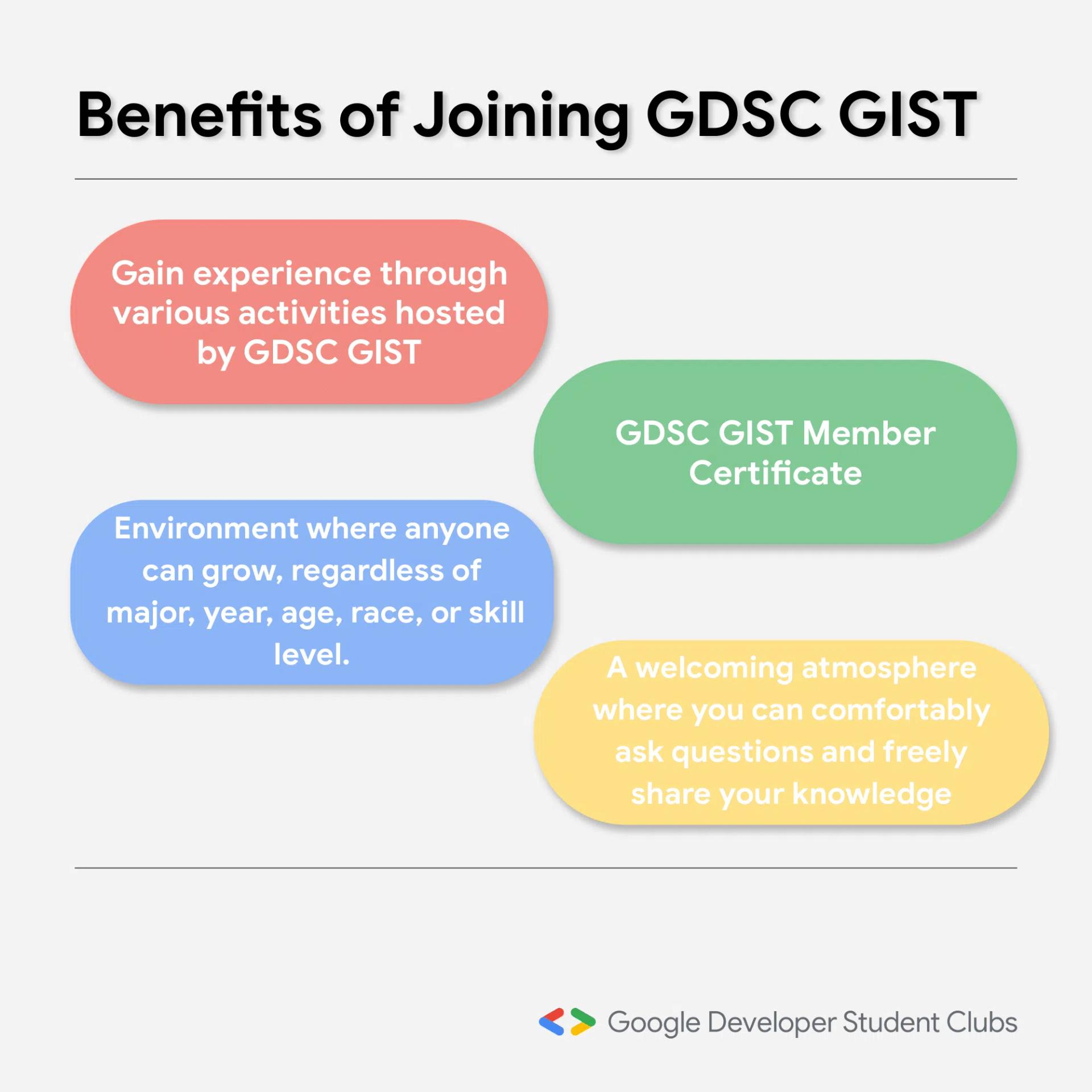 GDSC GIST 24-25 Member Recruiting