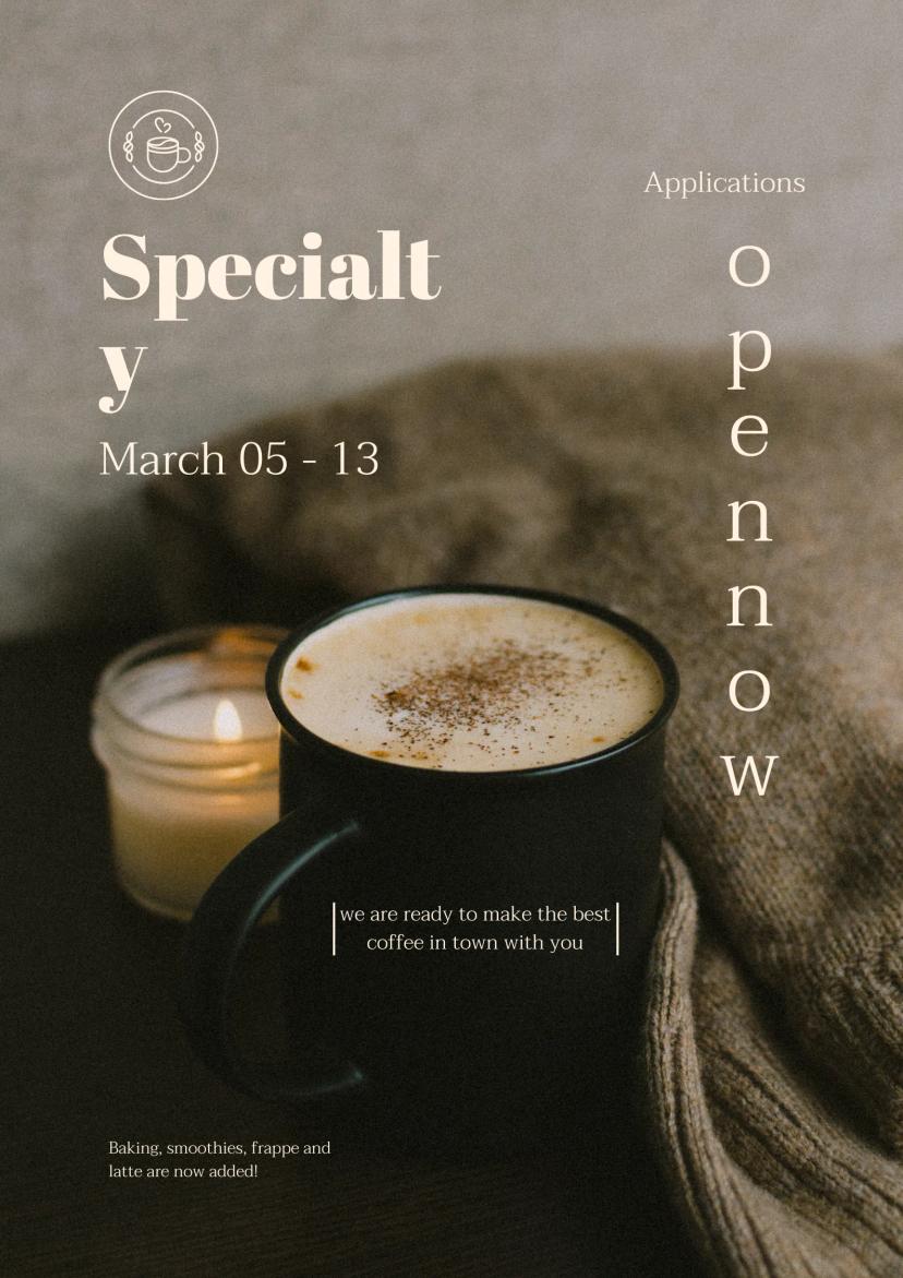 스페셜티 신규 부원 모집합니다! Specialty Application is now open!