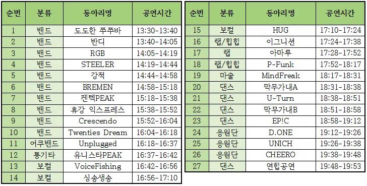 ✨️ STadium 2025 일정 안내 ✨️